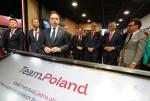 Stoisko narodowe Polski na URC zainaugurował Andrzej Domański, minister finansów i gospodarki