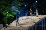 „Walkiria” w wyjątkowej scenerii Opery Leśnej w Sopocie, scena zbiorowa