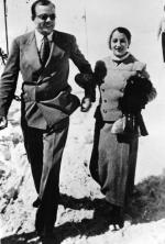 Antoine de Saint-Exupéry ze swoją przyjaciółką Nelly de Vogüé