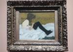 Pierre Bonnard „Dziewczyna w czarnych pończochach”, 1893