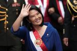Keiko Fujimori podczs inauguracji w Limie, 28 lipca