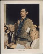 „Freedom of Speech” – obraz amerykańskiego malarza Normana Rockwella z 1943 r., z serii „Four Freedoms” zainspirowanej przemową prezydenta Roosevelta o „czterech wolnościach”