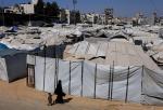 Miasto Gaza. Obóz dla Palestyńczyków przesiedlonych z innych rejonów Strefy Gazy
