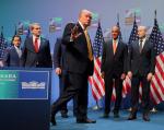 Europejscy sojusznicy są zakładnikami nastrojów prezydenta USA. Na zdjęciu: Donald Trump na szczycie NATO w Ankarze, lipiec 2026 r.