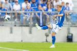 Lech Poznań nie wykorzystał szansy, by awansować do Ligi Mistrzów. O Ligę Europy zagra z FC Thun. Na zdjęciu: Joel Pereira