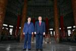 Kto tu się będzie śmiał ostatni? Xi Jinping i Donald Trump w pekińskiej Świątyni Nieba, 14 maja 2026 r.