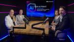 W podcaście udział wzięli (od lewej) Ula Sankowska, prezeska MIM Fertility, Kinga Piecuch, prezeska Hewlett-Packard Polska, Dominika Pietrzyk z „Rz” i Bartosz Łopiński, założyciel i prezes Billennium SA