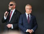 Włodzimierz Skalik (po prawej) to jeden z najbliższych współpracowników Grzegorza Brauna