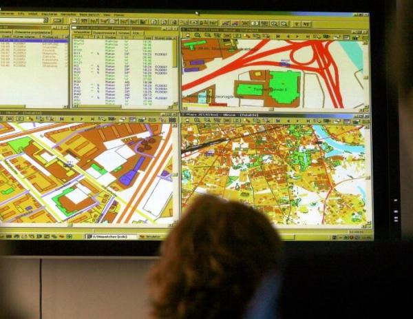 Wizualizacja nowego systemu nawigacji satelitarnej dla warszawskiego pogotowia. Podobny system mógłby dzięki Mazovii działać na terenie całego województwa
