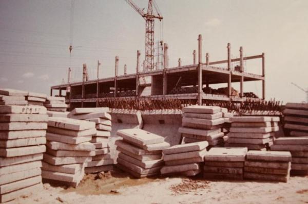 Budowa metra na Ursynowie w latach 80.