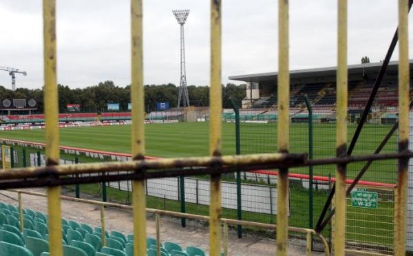 Stadion Legii Warszawa przy ulicy Łazienkowskiej