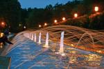 Kompleks sześciu fontann w Parku im. Rydza Śmigłego jest największym skupiskiem wodotrysków w Warszawie