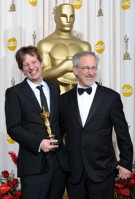 Christian Colson i Steven Spielberg