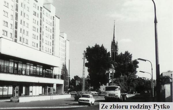 1983 - ul. Sokołowska. Zdjęcie autorstwa Leopolda Pytko.
