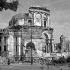 Lato 1946 roku. Zrujnowany kościół św. Aleksandra na pl. Trzech Krzyży. Nieodbudowany mógł być symbolem martyrologii stolicy 