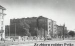 1970 rok. Zdjęcie konkursowe z 9 maja. Przestawia ulicę Targową przy Białostockiej.
