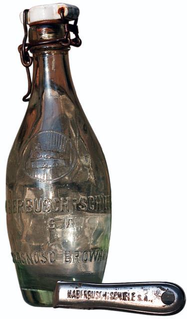 *Z browaru Haberbuscha zostały tylko firmowe butelki oraz otwieracze do piwa  – w prywatnych kolekcjach
