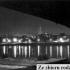 Lata 60-te. Zdjęcie przedstawia panoramę Warszawy z miejsca most Śląsko-Dąbrowski
