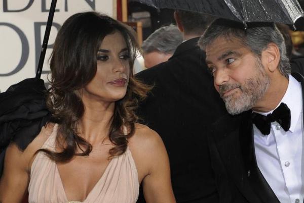 George Clooney przybył z Elisabettą Canalis.