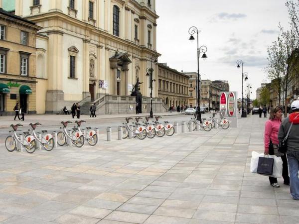 Tak wyglądała koncepcja miejskich rowerów według firmy JC Decaux