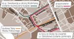 Buspas w stronę Modlińskiej będzie miał 1,4 km długości. Ma obowiązywać w godz. 6 – 10, także dla taksówek z licencją. 