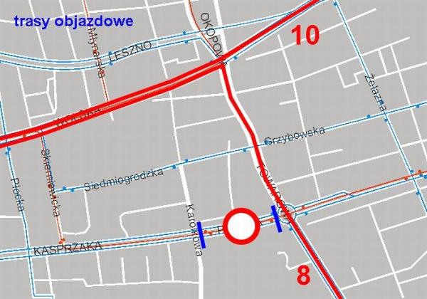 Władze   Warszawy obiecują, że odcinek między rondem Daszyńskiego i Dworcem   Wileńskim zostanie otwarty pod koniec 2013 roku