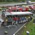 Autobusem, który uległ wypadkowi, podróżowało 49 osób 
