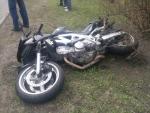 Do wypadku z udziałem motocyklisty doszło na ul. Malborskiej