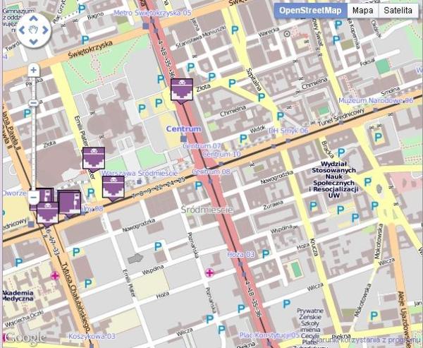 Warszawska Mapa Barier powstała, aby w jednym miejscu zgromadzić wiedzę różnych osób i organizacji na temat miejsc utrudniających poruszanie się po mieście