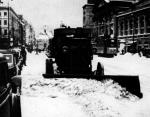 Straszna zima roku 1929 jakoś nie sparaliżowała miasta. Służby miejskie, mimo technicznych niedoskonałości, dawały sobie radę 
