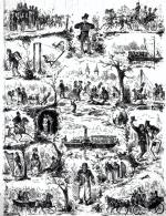 Na poły satyryczny rysunek z roku 1877. Co na nim widzimy? Wszystkie typowe obrazki, w tym nawet rodzaj huśtawek, jakie pozbawiły życia dwóch wycieczkowiczów