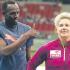 Usain Bolt i Anita Włodarczyk, która nie pobiła rekordu Polski 
