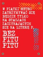 Plakat akcji "Bez PITU PITU"