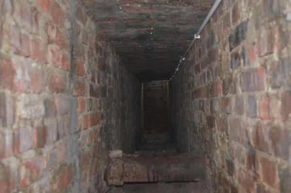 Tunel w willi Żabińskich