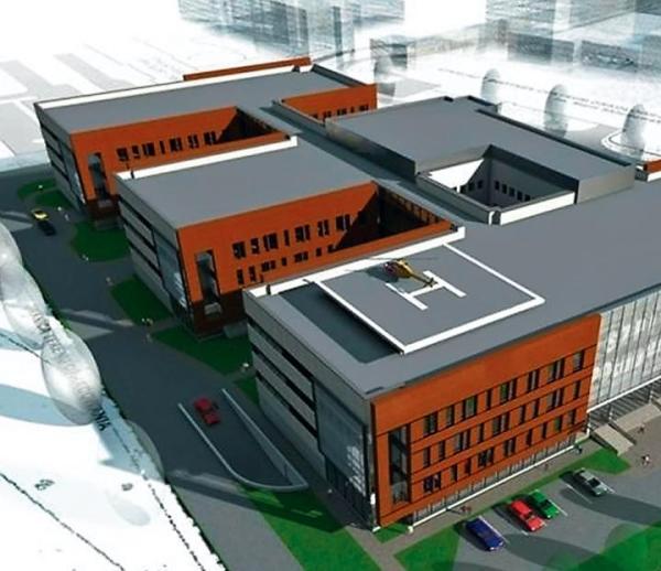 Szpital przy ul. Pileckiego zostanie zbudowany na planie litery M