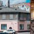 Budynki przy ulicy Wałowej 4 w Warszawie, przed i po pracach wykonanych w ramach programu rewitalizacji.