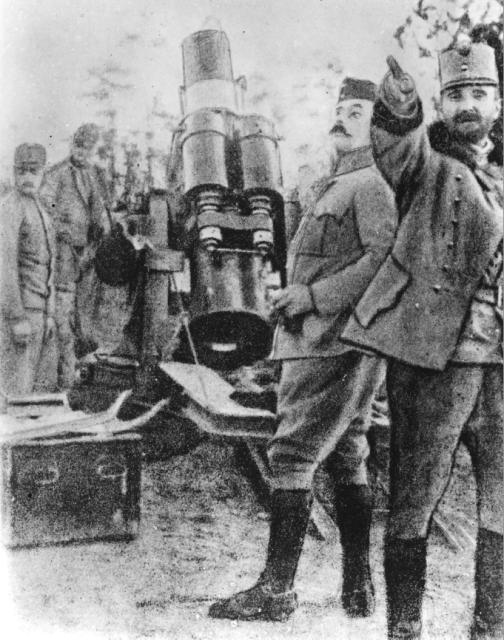 Gen. Tadeusz Rozwadowski w maju 1915 r. pod Gorlicami dowodził artylerią 12. Dywizji Piechoty.