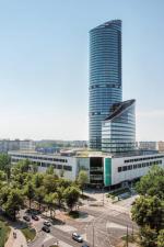 We wrocławskim budynku  Sky Tower  są również najemcy zajmujący zaledwie  30-metrowe biura.