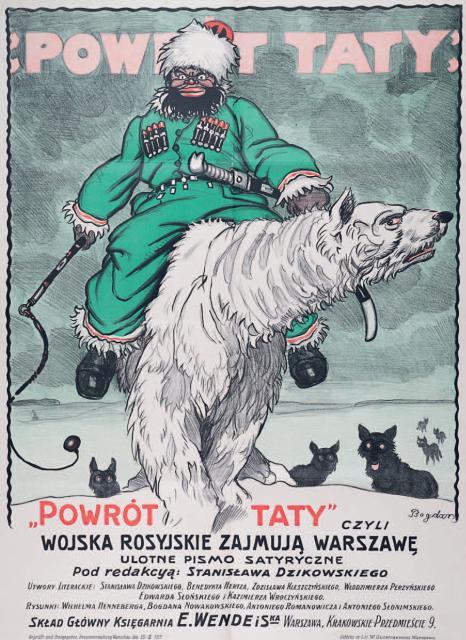 Na 6 tys. zł wyceniono antyrosyjski plakat z 1917 r.  