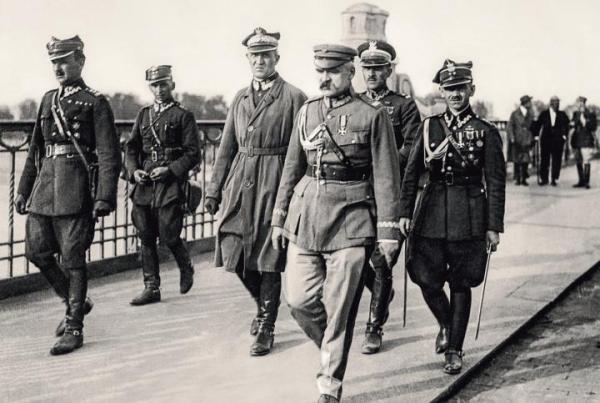 Twórca Niepodległej Józef Piłsudski w 1926 roku dokonał przewrotu. Zdjęcie wykonane w Warszawie    