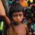 4. Dziecko uchodźców z ludu Rohingya w obozie w Bangladeszu.