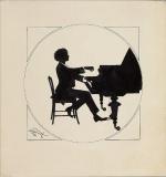 Hans Schliessmann, "Paderewski przy fortepianie".