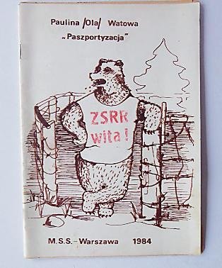 Okładka broszury Oli Watowej