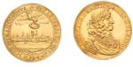 Moneta króla Jana Kazimierza ma cenę 150 tys. zł, przedstawia panoramę Gdańska