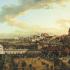 Canaletto, „Widok Warszawy z tarasu Zamku Królewskiego” (1773 r.); zbiory Muzeum Narodowego w Warszawie 