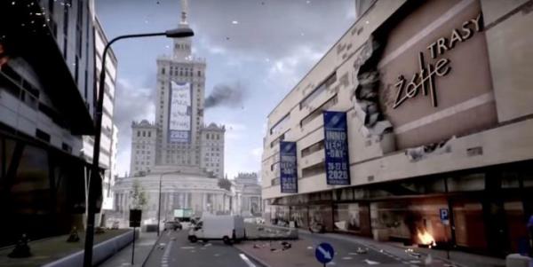 Akcja gry „World  War 3”  ma miejsce w owładniętej wojną Warszawie