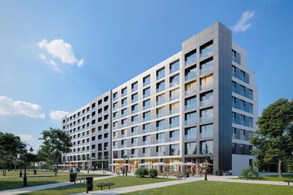 <Staybridge Suites Warszawa Ursynów  to aparthotel realizowany przez WIK Capital, korzystający  z marki należącej do InterContinental Hotels 